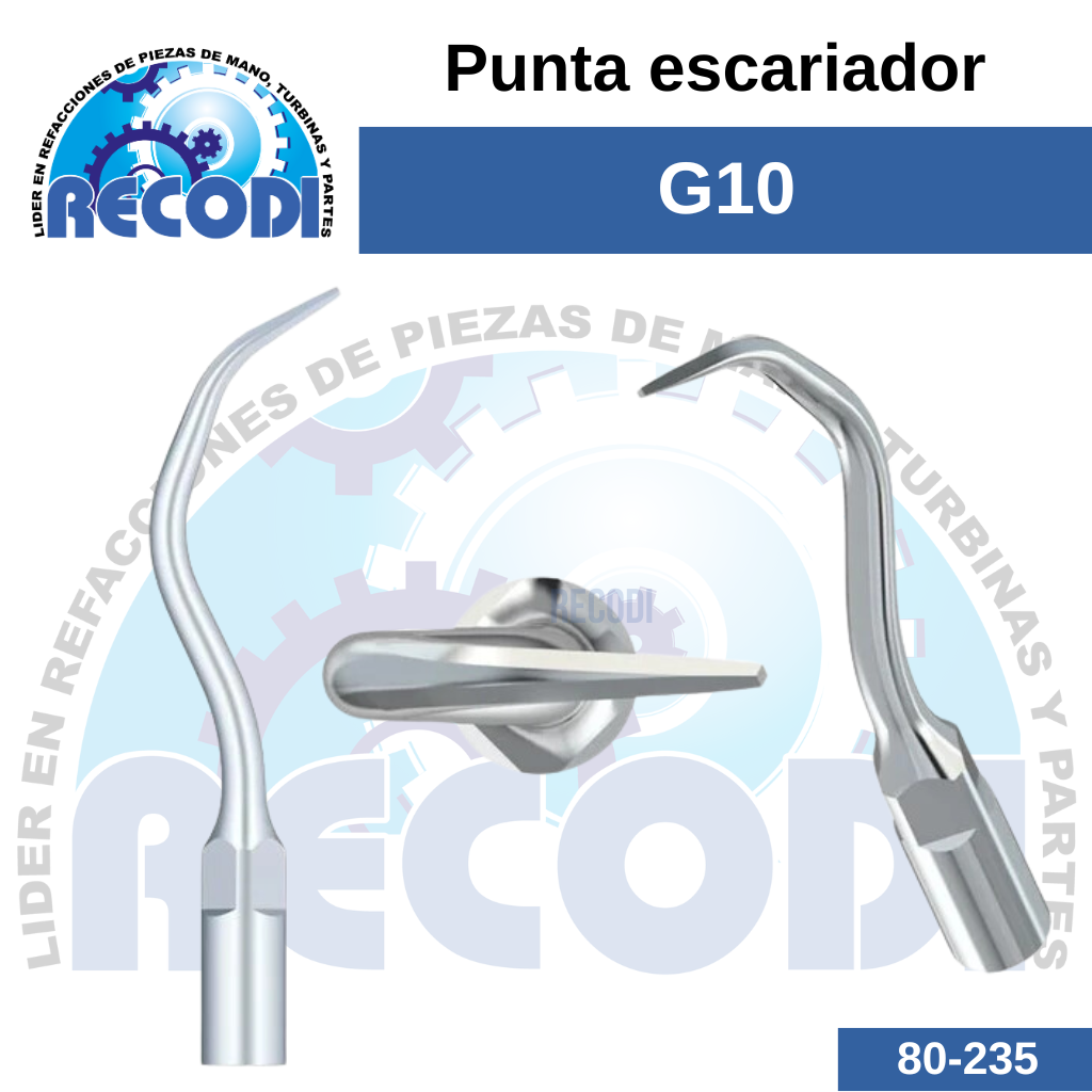 Punta escariador G10