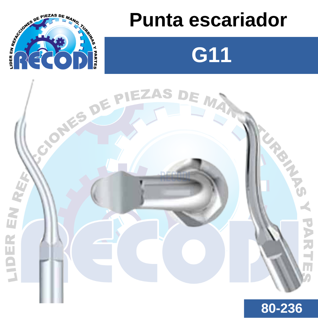 Punta escariador G11