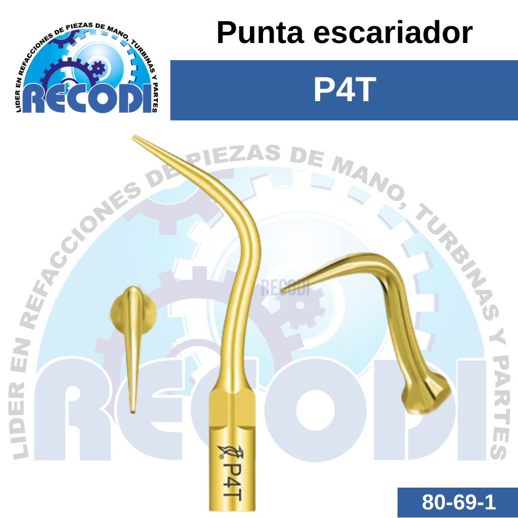 Punta escariador P4T