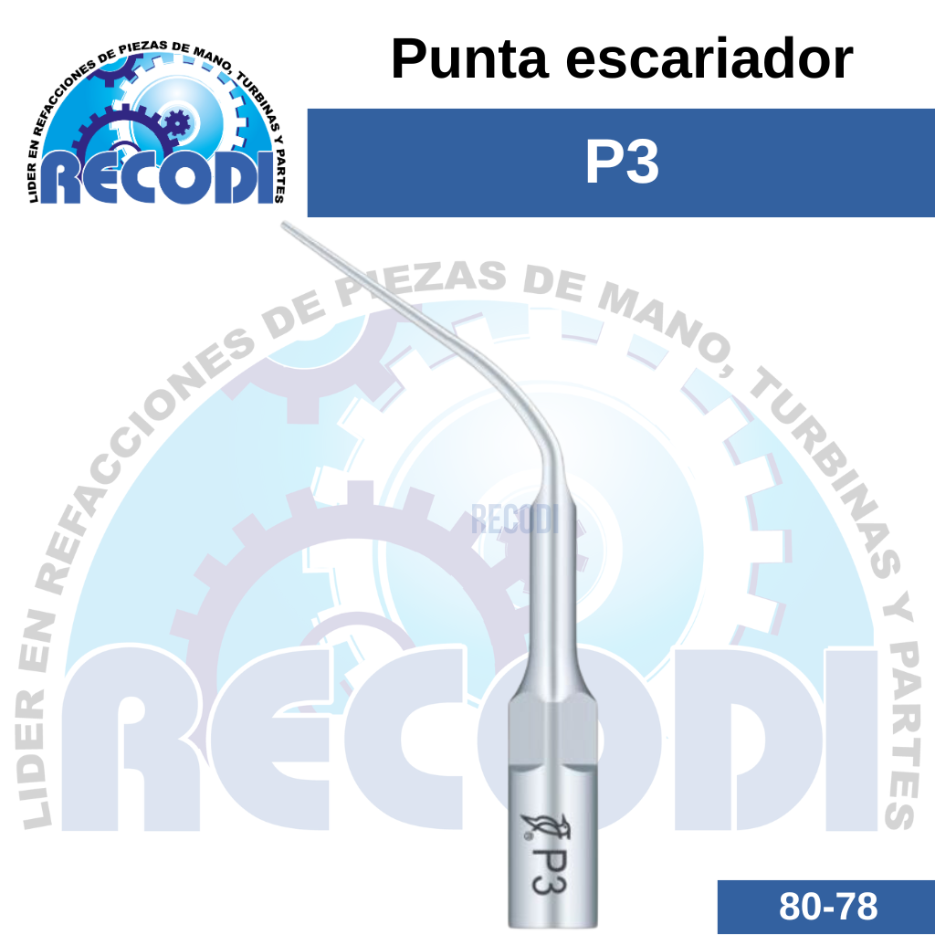 Punta escariador P3