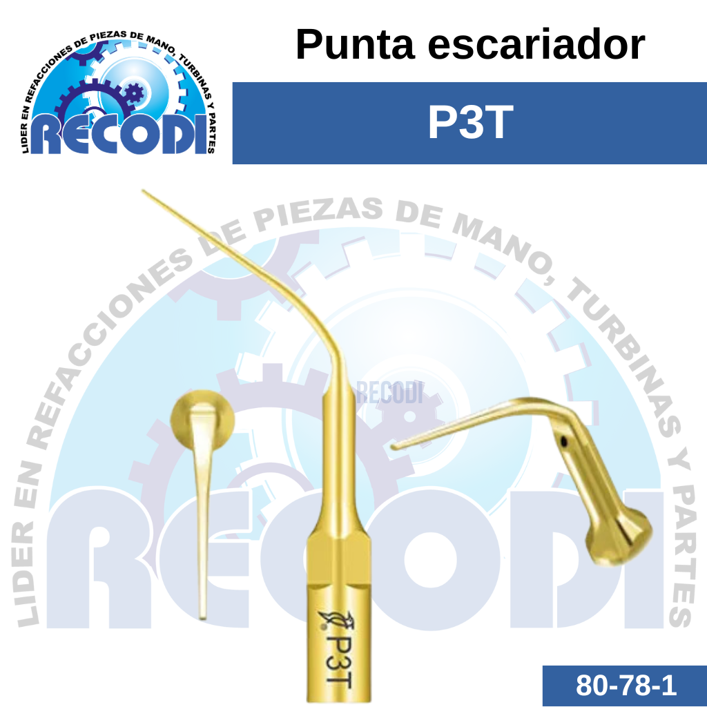 Punta escariador P3T