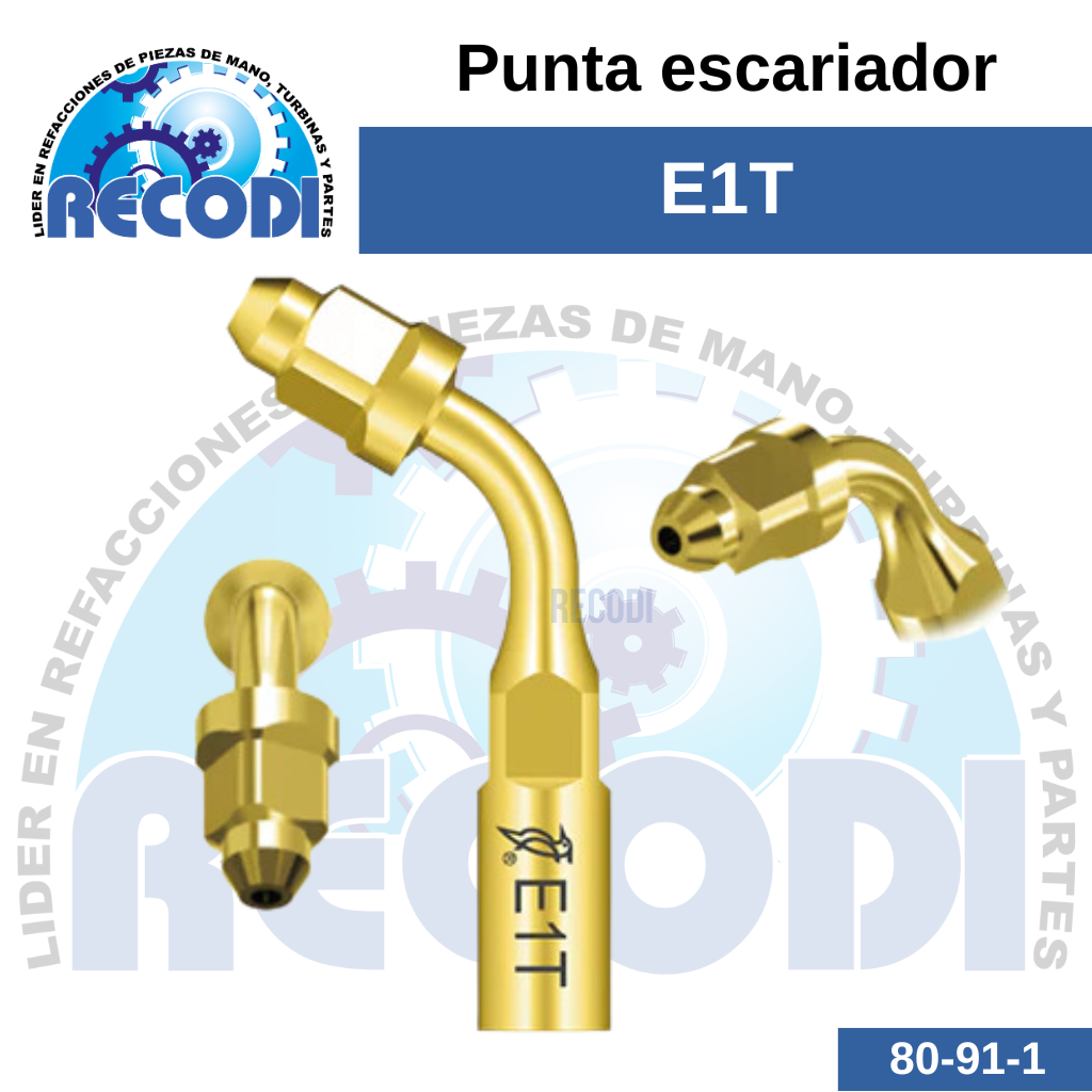 Punta escariador E1T