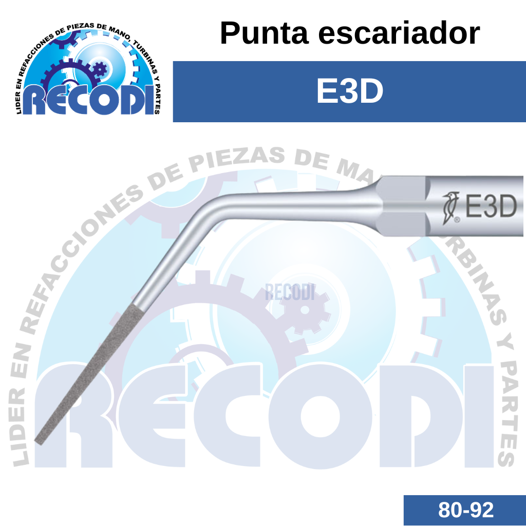 Punta escariador E3D