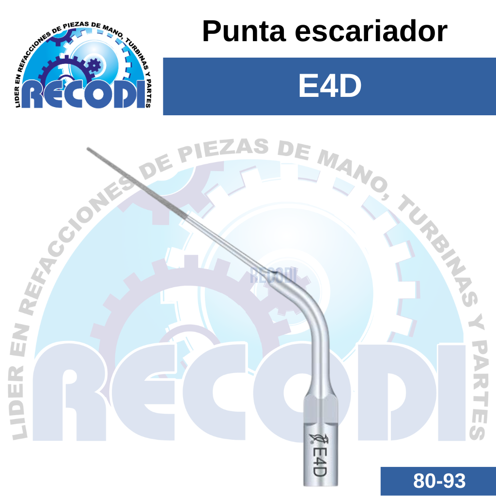 Punta escariador E4D