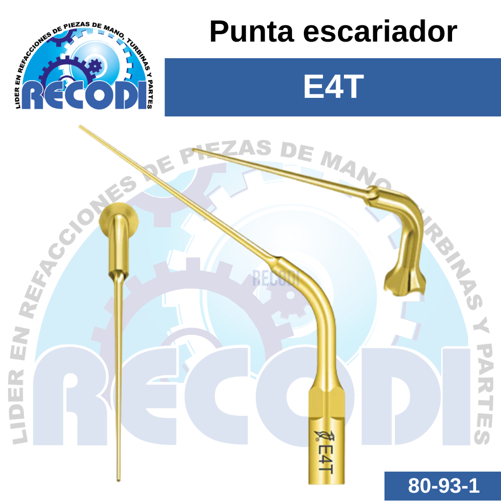 Punta escariador E4T