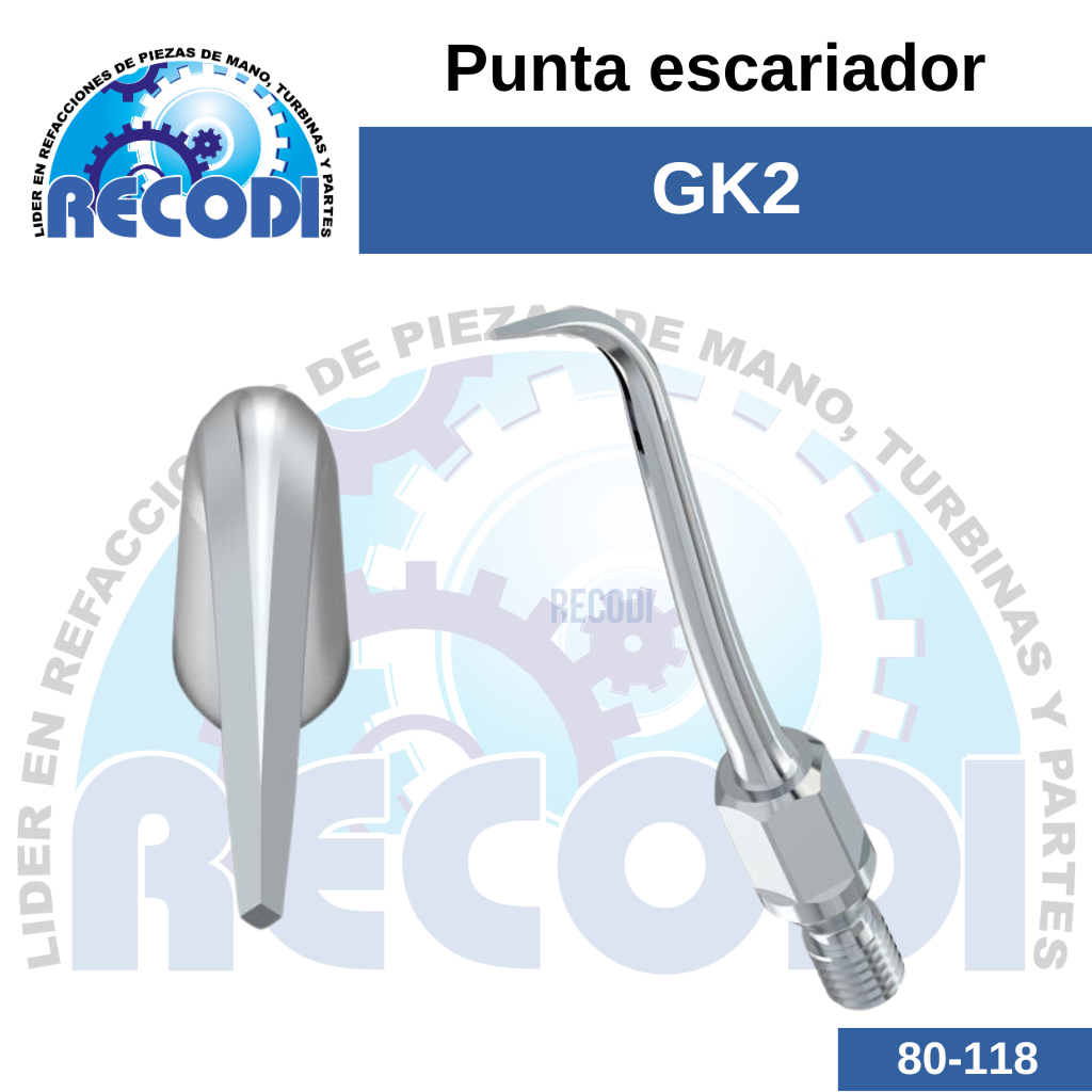 Punta escariador GK2