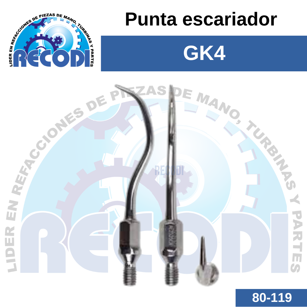 Punta escariador GK4