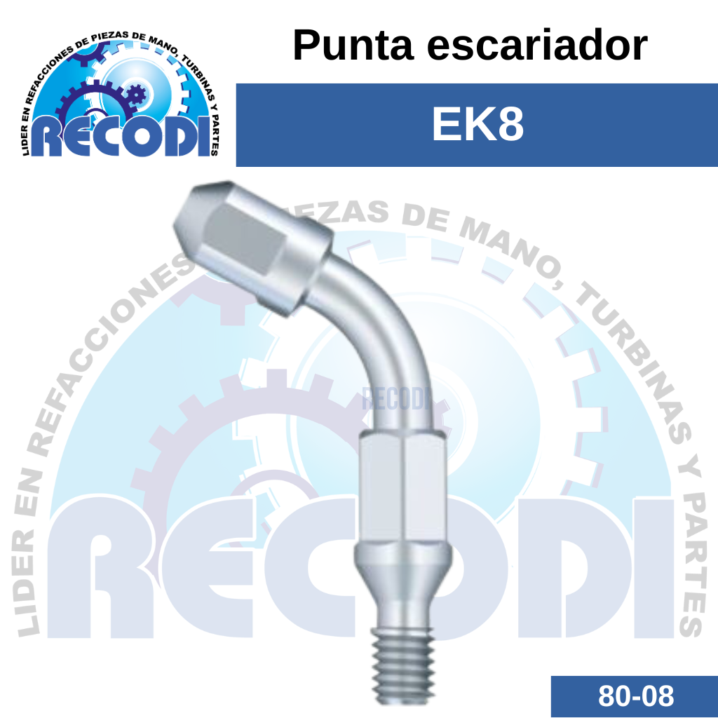 Punta escariador EK8