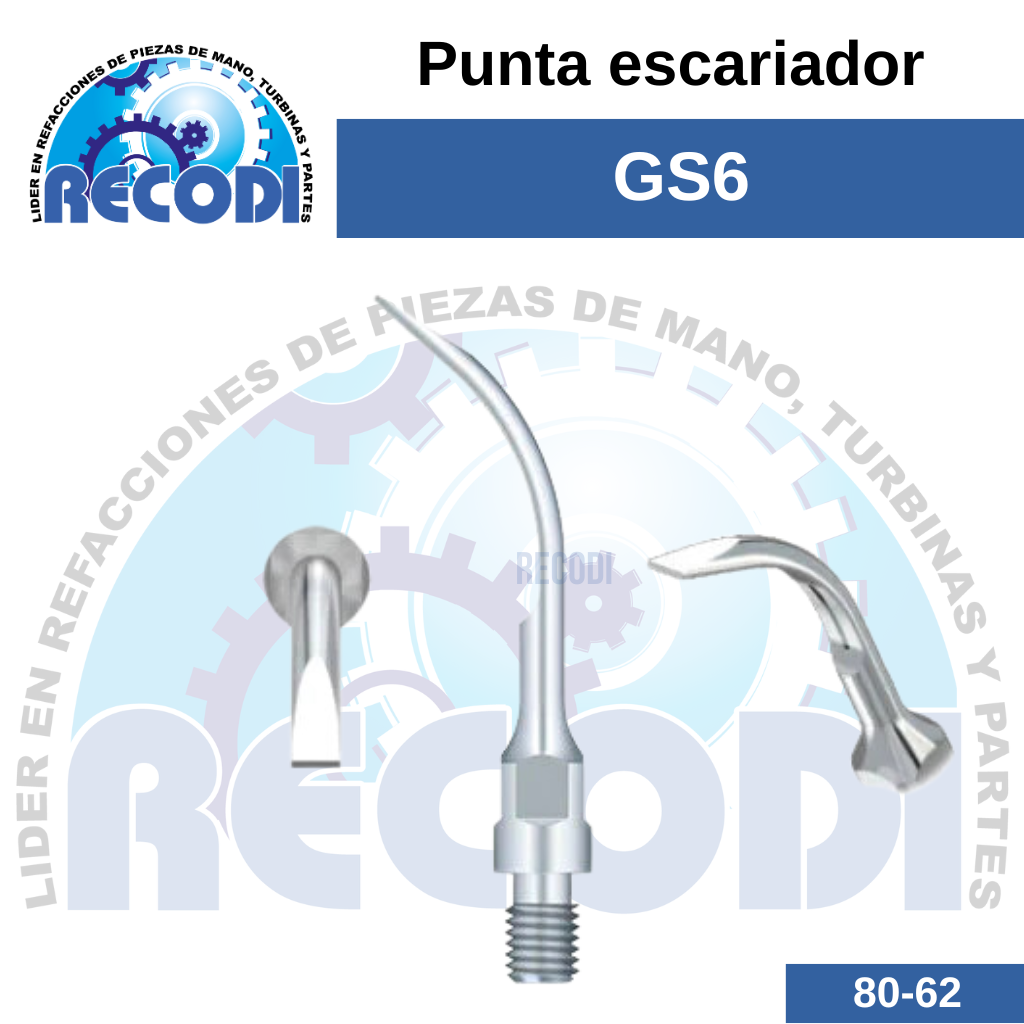 Punta escariador GS6