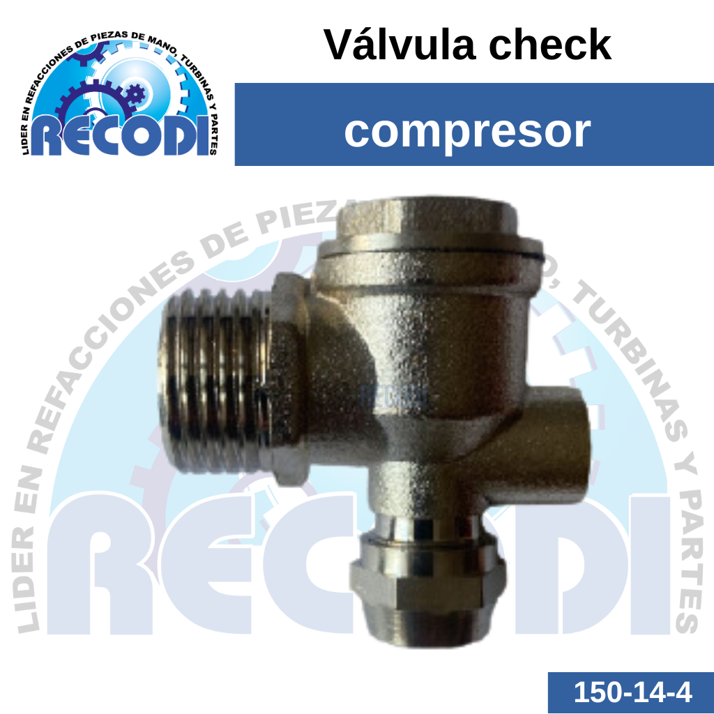 Válvula check compresor