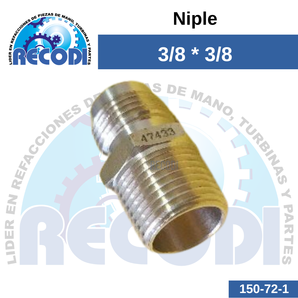 Niple 3/8