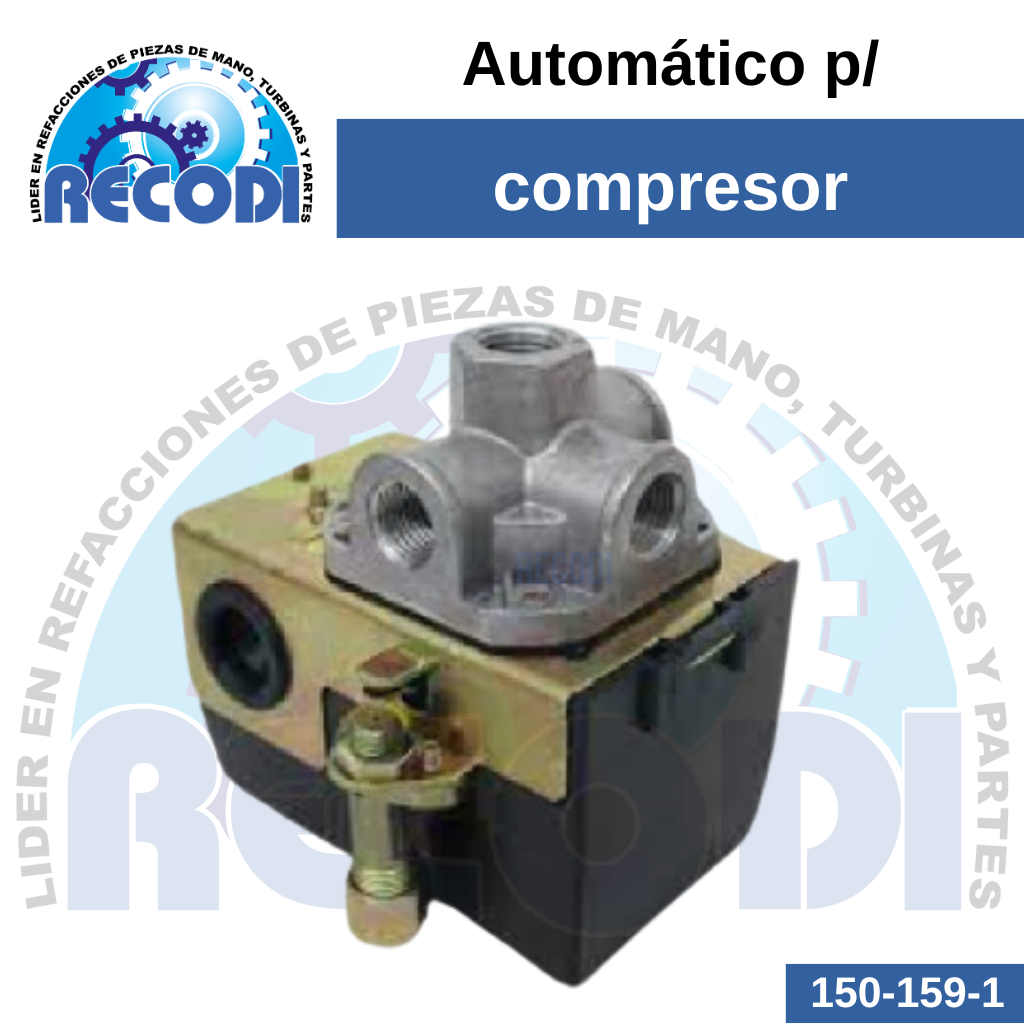Automático compresor