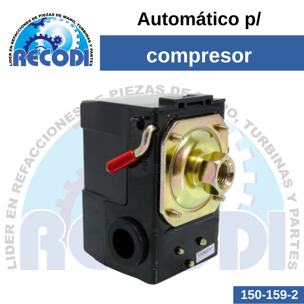 Automático compresor