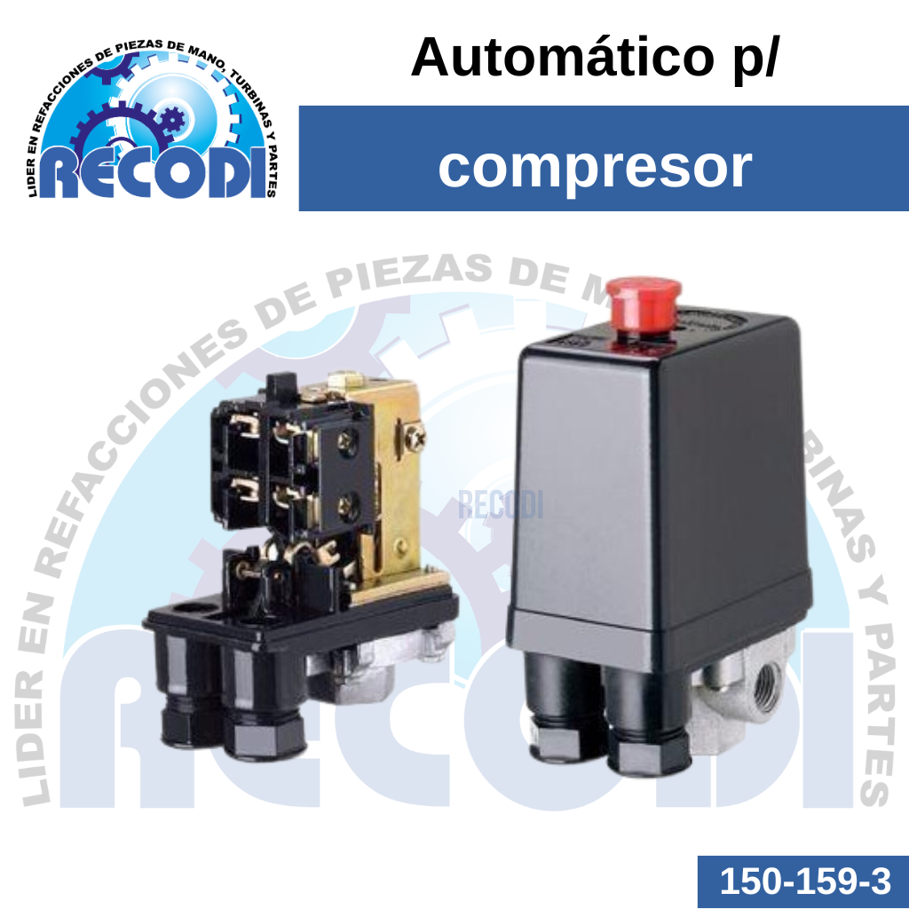 Automático compresor