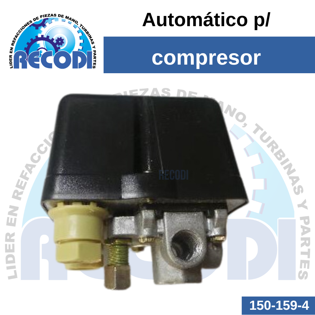 Automático compresor