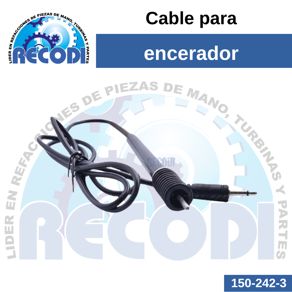 Cable encerador