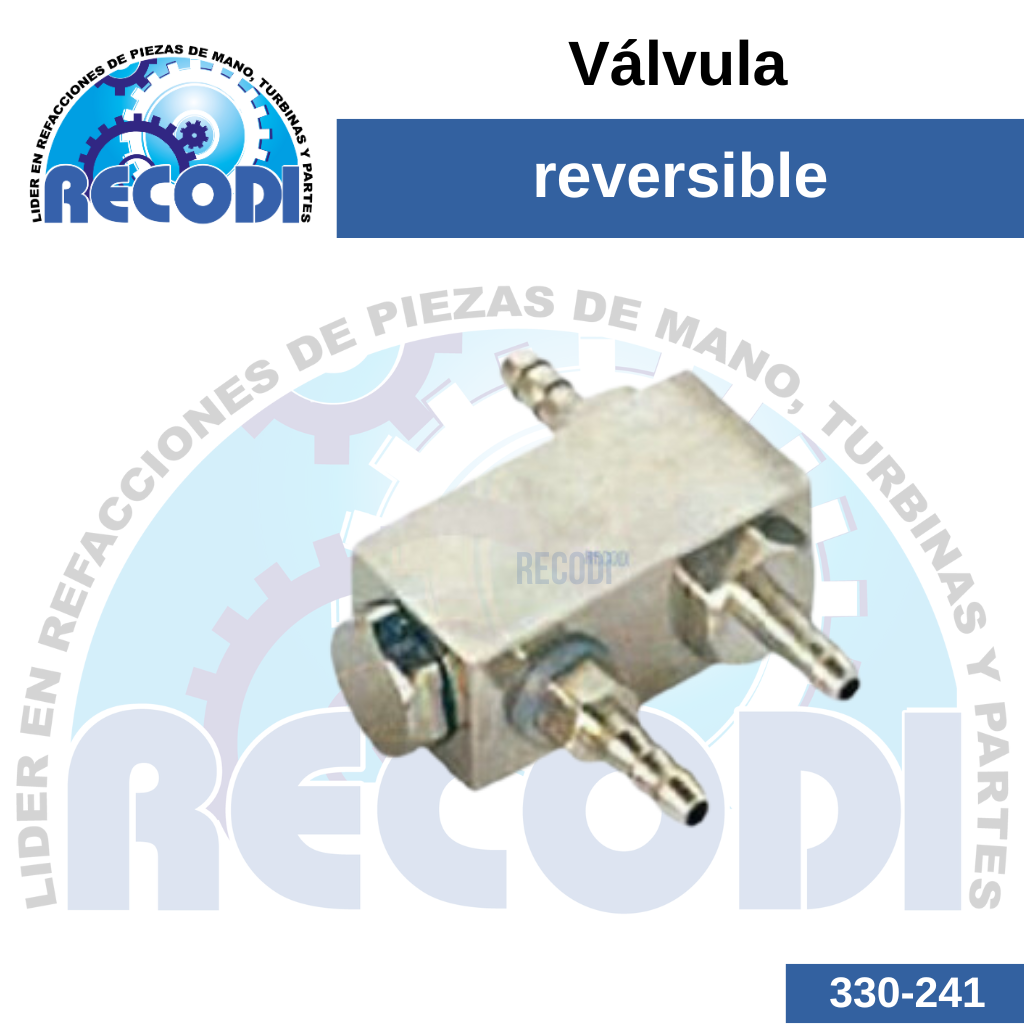 Válvula reversible
