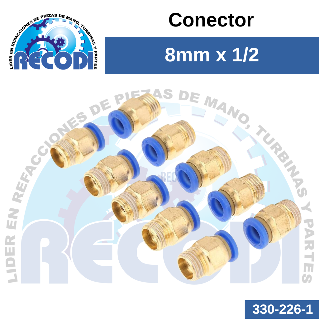Conector 8x1/2