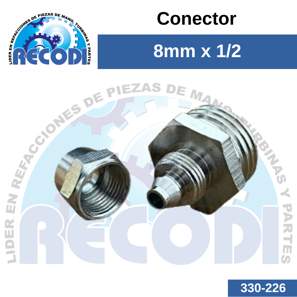 Conector 8x1/2