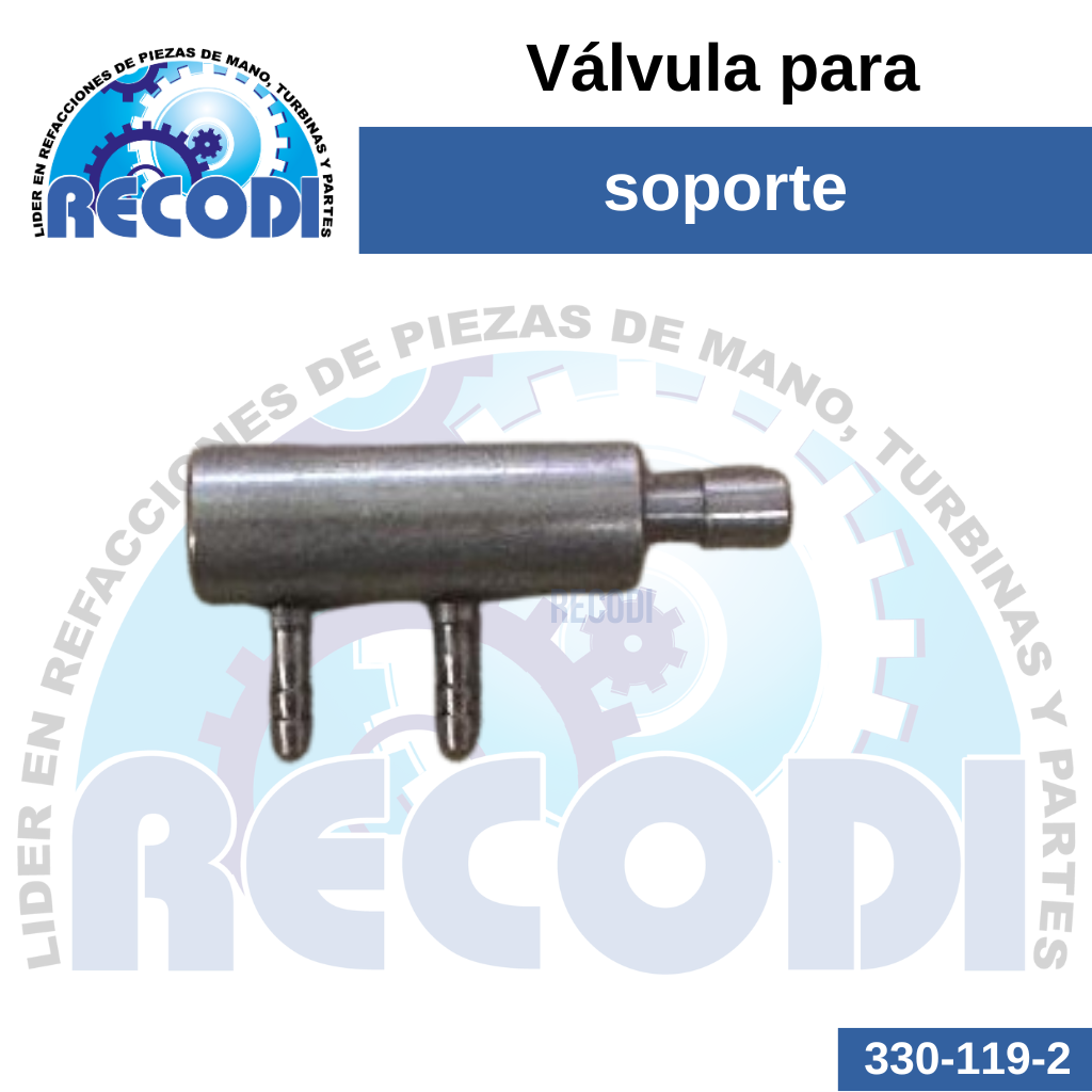 Válvula para soporte
