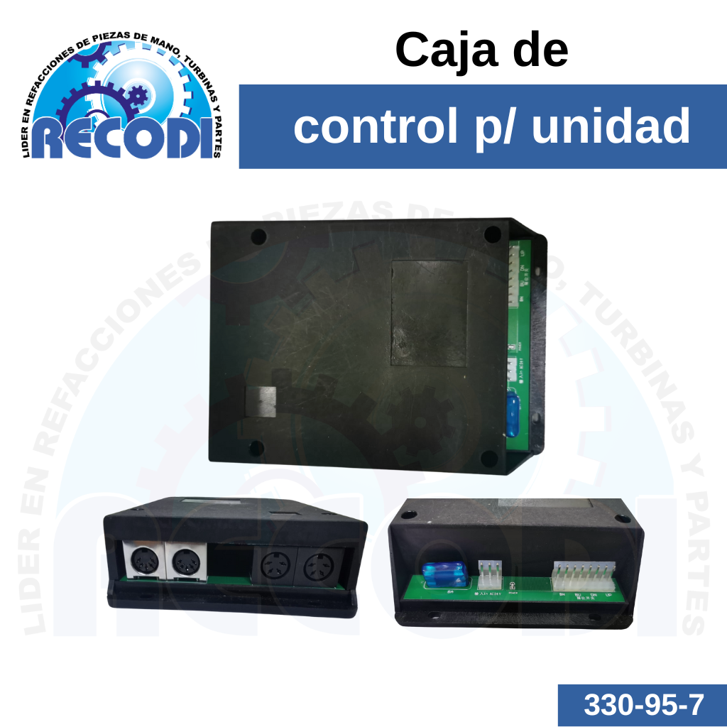 Tarjeta de control unidad