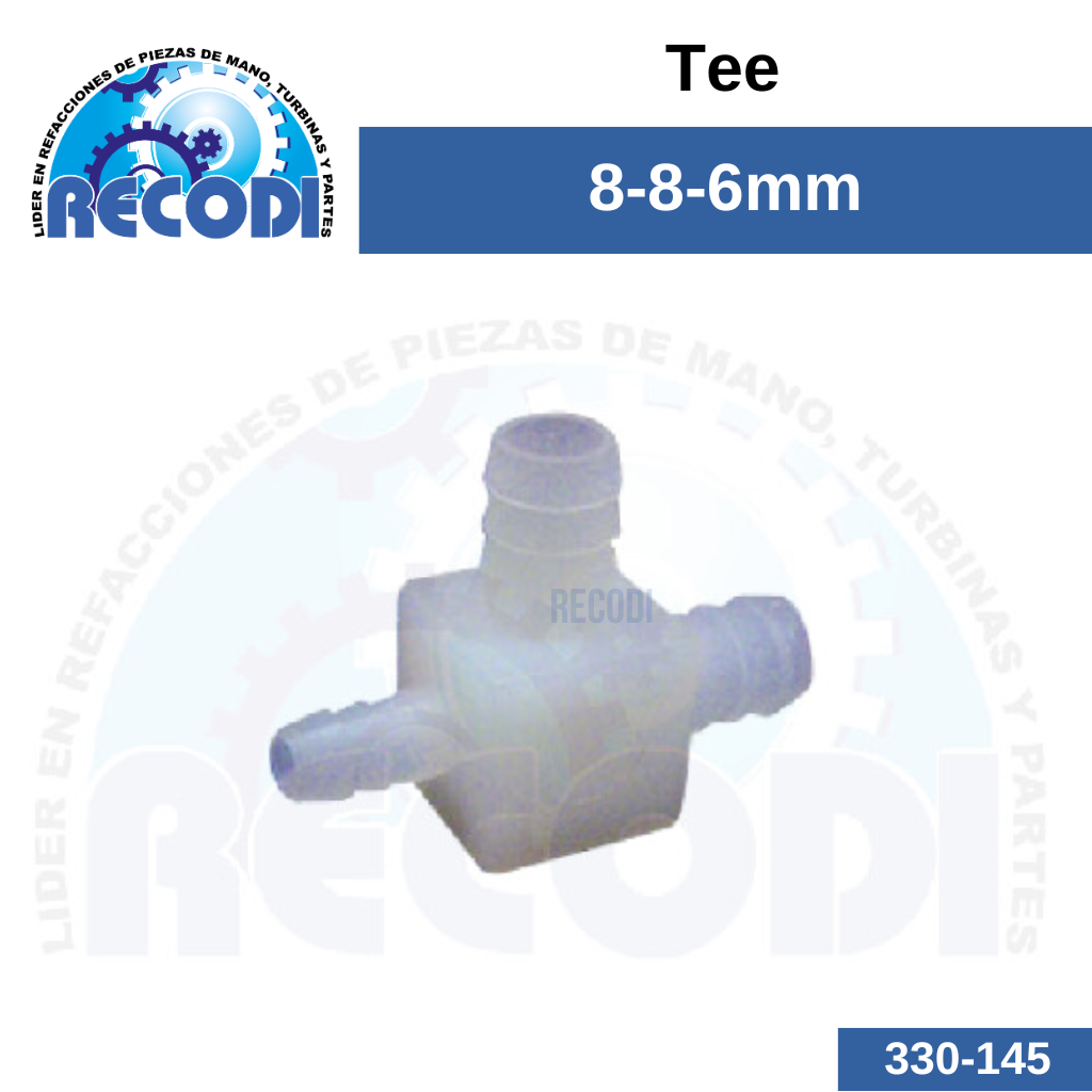 Tee 8-8-6mm