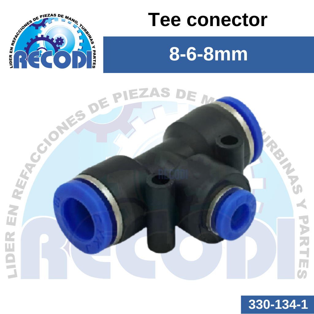 Tee 8-6-8mm