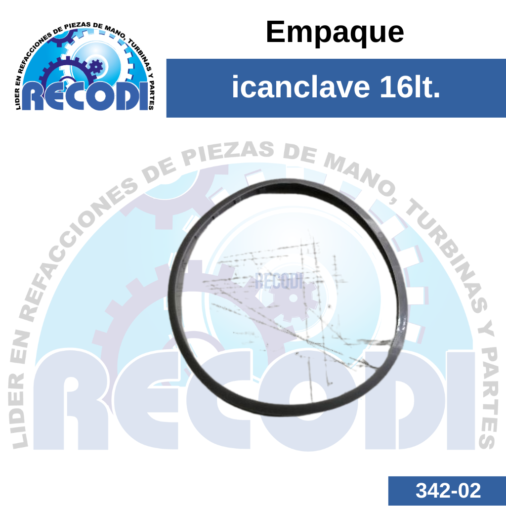 Empaque 16lt.