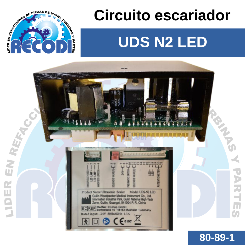 Circuito escariador N2 led