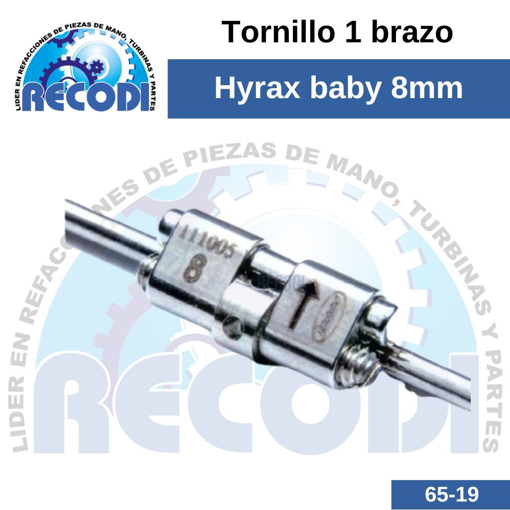 Hyrax baby c/1 brazo 8mm