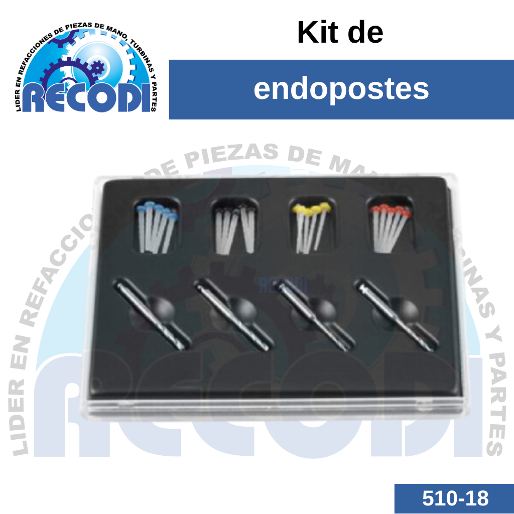 Kit de endopostes con llaves