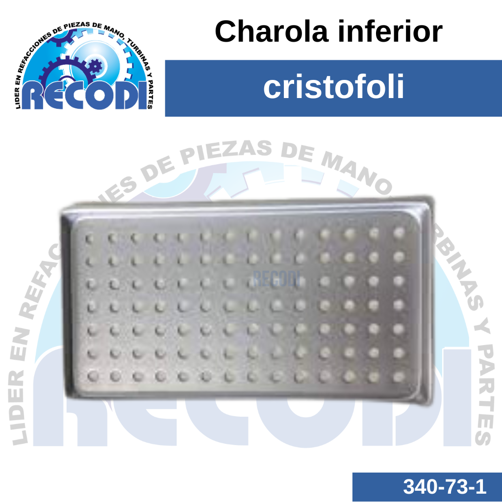 Charola inferior 12L