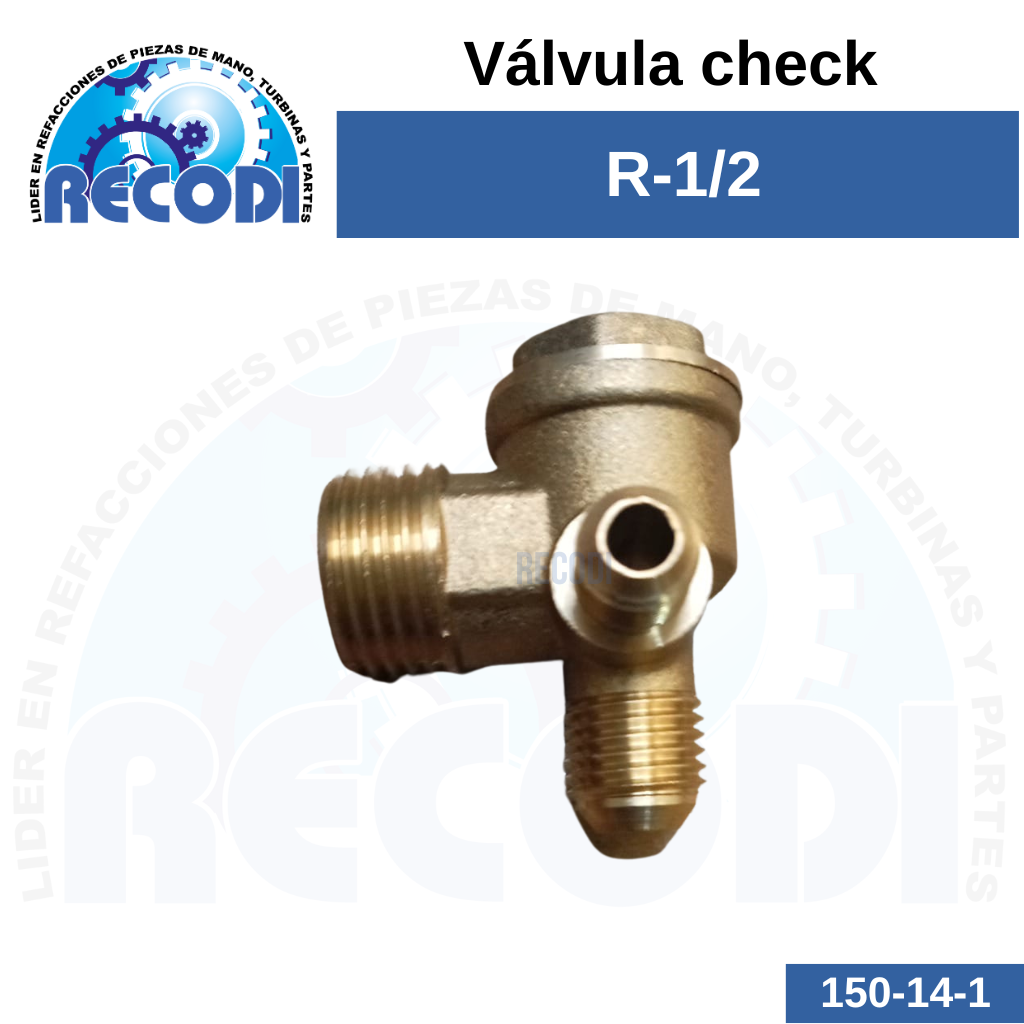 Válvula check 3/8