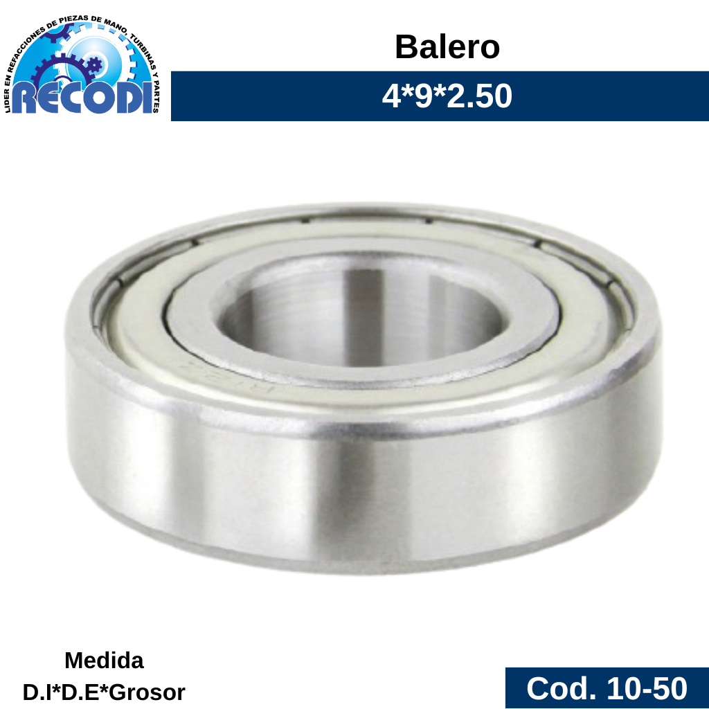 Balero 4x9x2.50