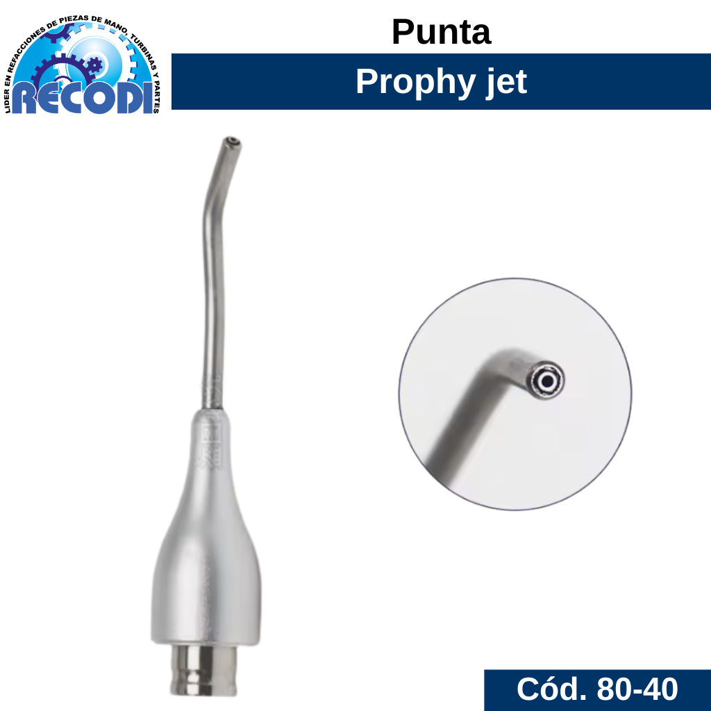 Punta p/ prophyjet