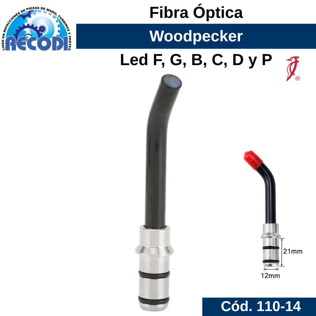 Fibra óptica Woodpecker