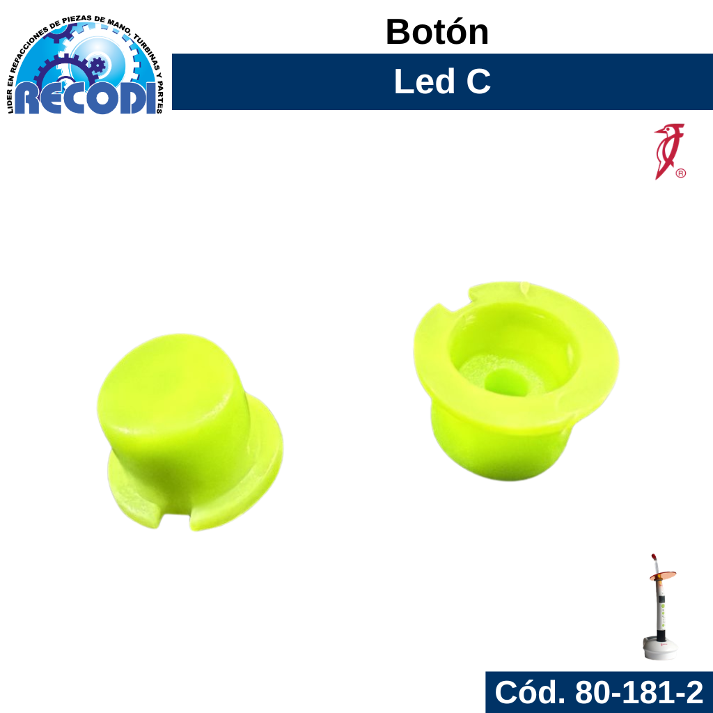 Botón 007 p/ LED C