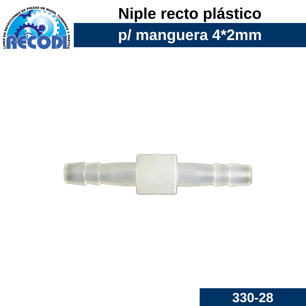 Conector plástico 3/16