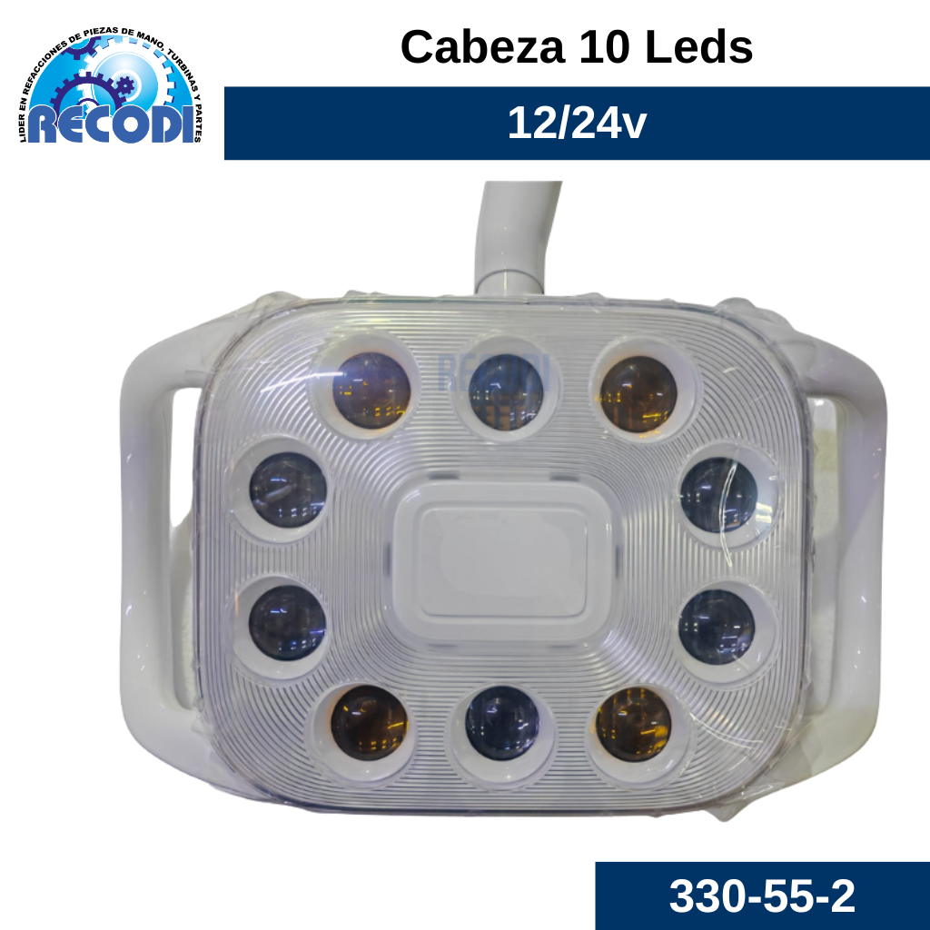 Cabeza 10 leds