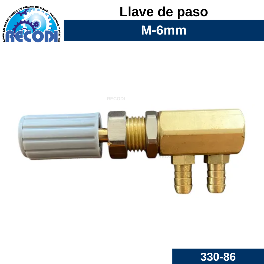 Llave de paso 1/4