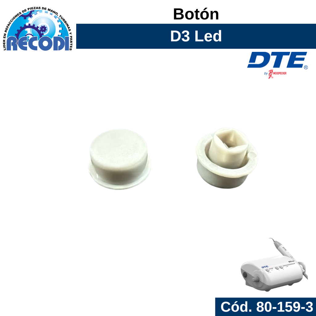Botón p/ D3 LED