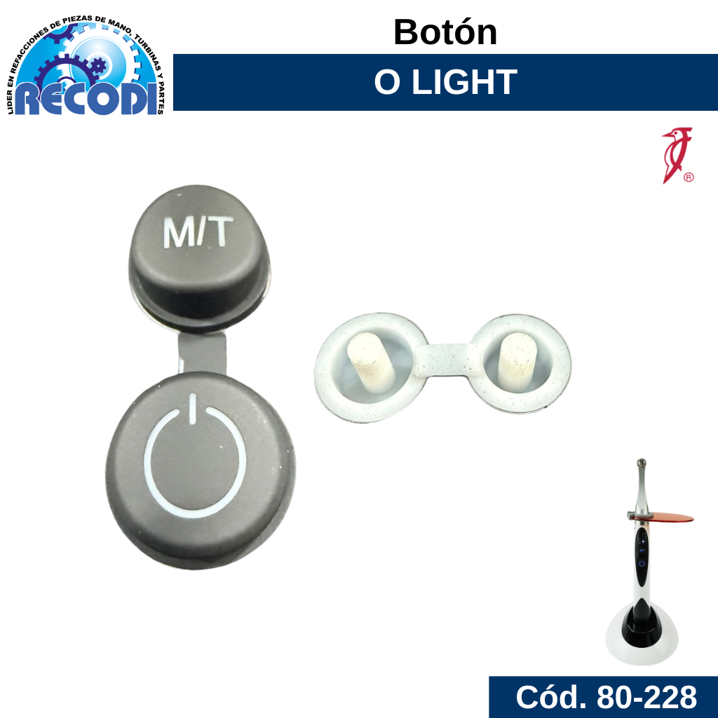 Botón p/ LED F