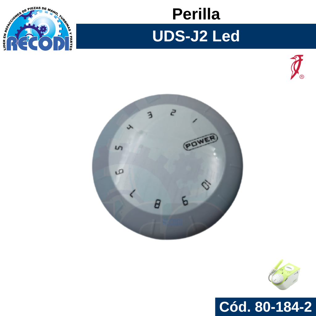 Perilla reguladora UDS-J2 LED