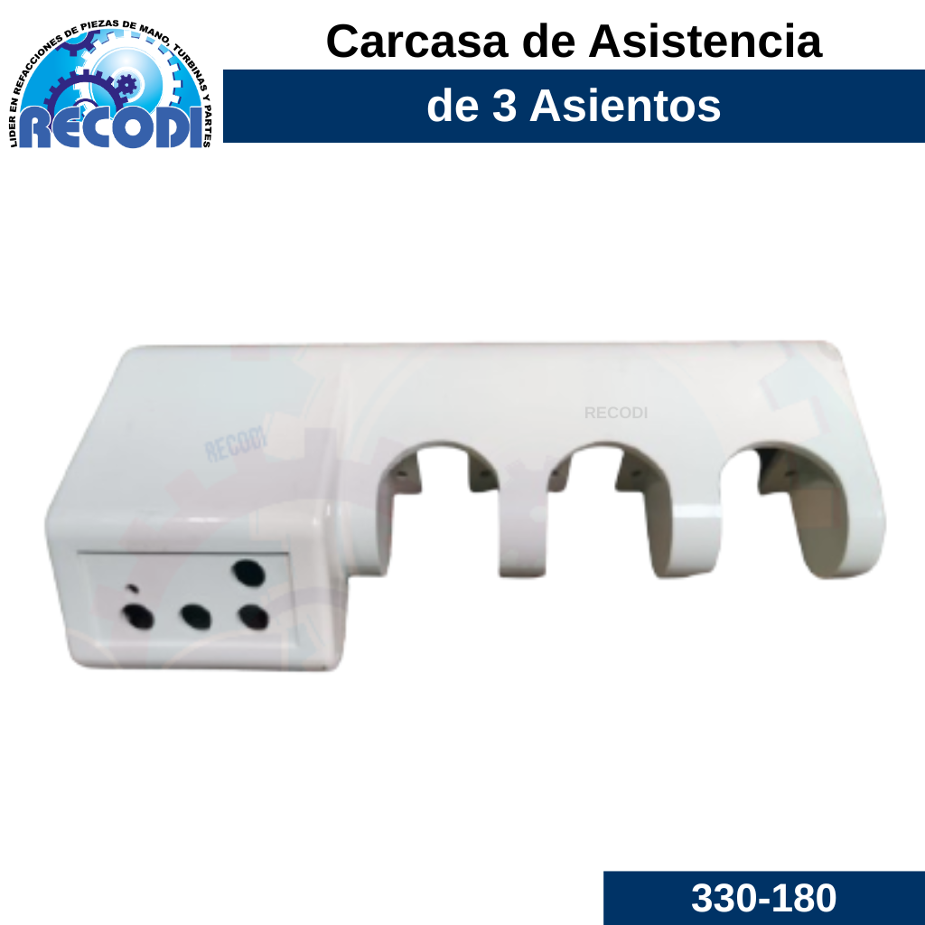 Carcasa de soporte 3 asientos