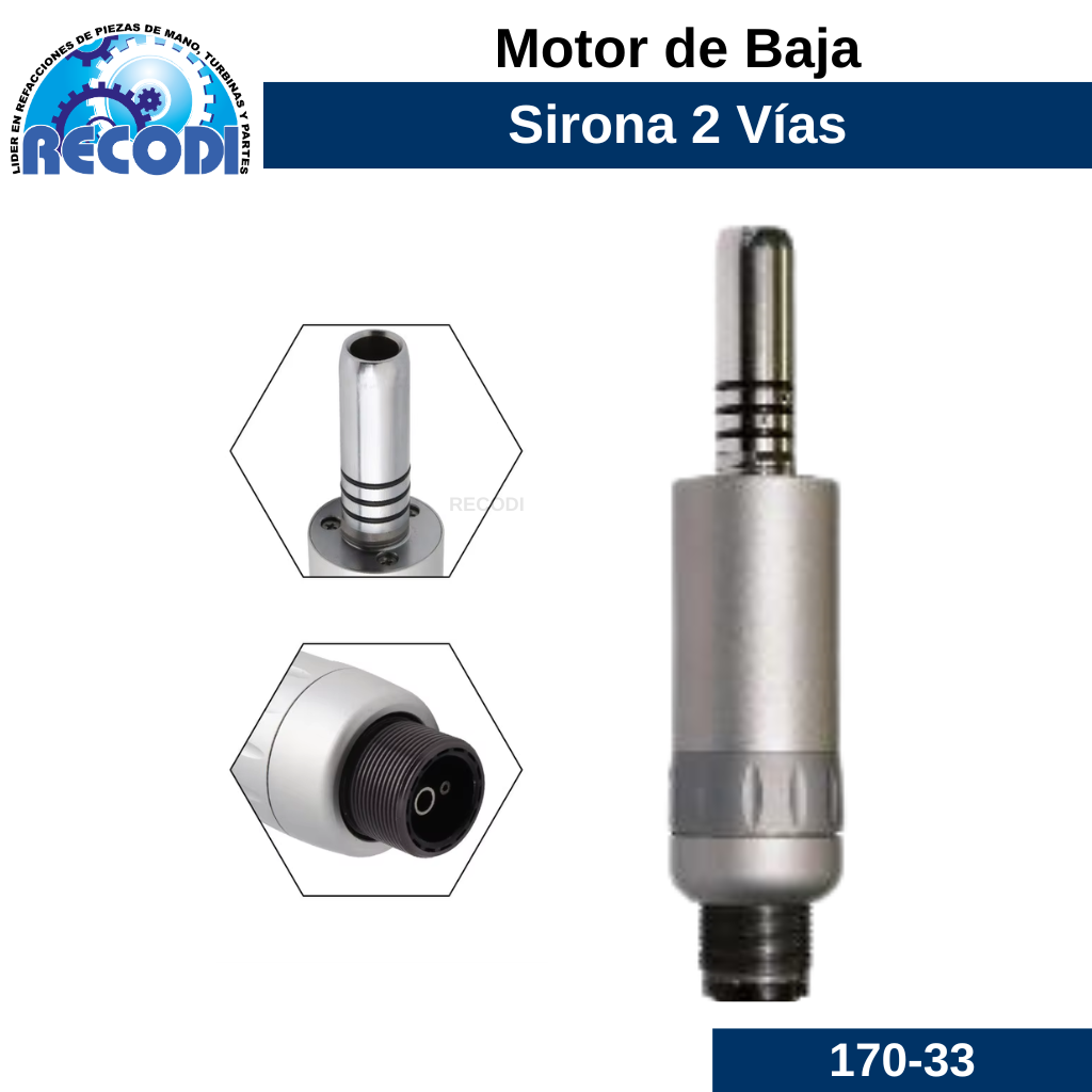 Motor tipo e Sirona