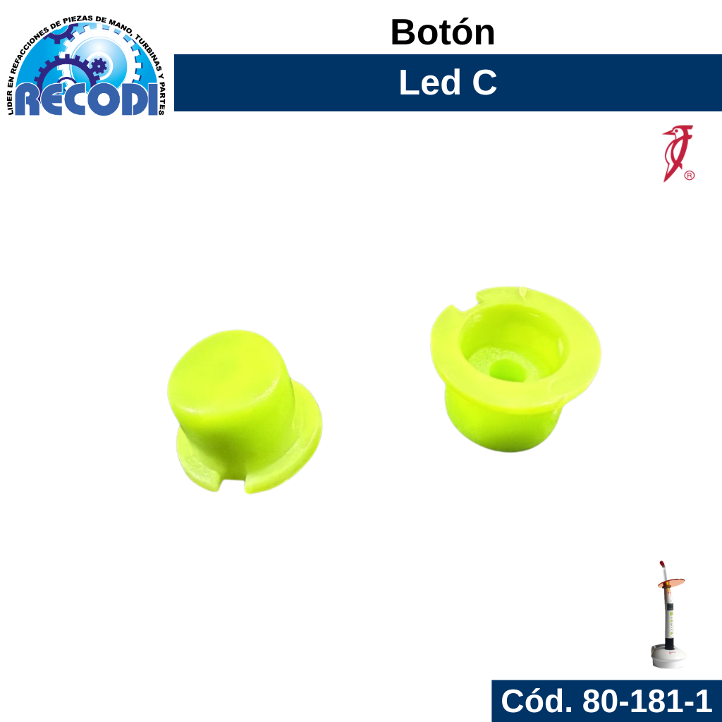 Botón 005 p/ LED C