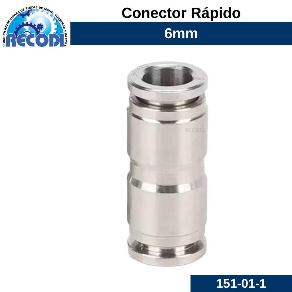 Conector rápido M-6mm
